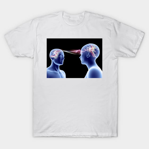 Communication, conceptual artwork (F003/4080) T-Shirt by SciencePhoto